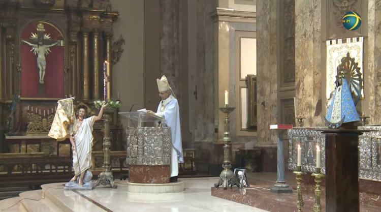 El Card. Poli a la Virgen de Luján: "No nos desampares, Madre"