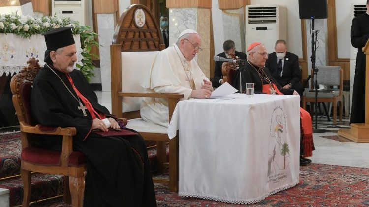 El Papa en Irak: El odio y la violencia son incompatibles con la religión El Papa en Irak: El odio y la violencia son incompatibles con la religión