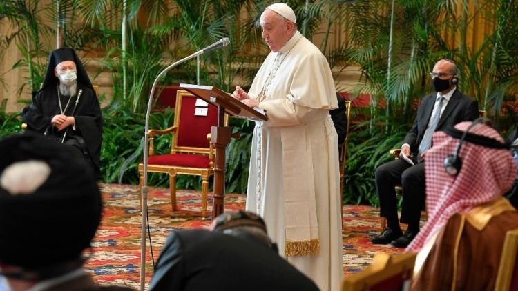 El Papa junto a líderes religiosos y científicos alertan al mundo sobre la crisis climática El Papa junto a líderes religiosos y científicos alertan al mundo sobre la crisis climática