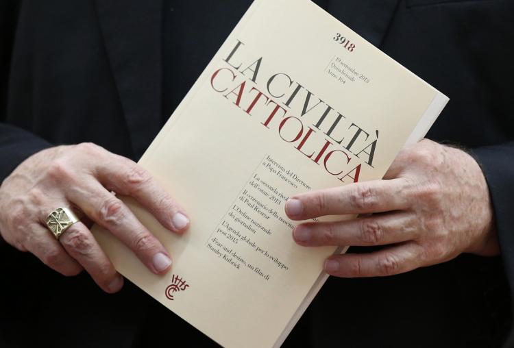 El Papa: La Civiltà Cattolica más que una revista, una verdadera experiencia espiritual El Papa: La Civiltà Cattolica más que una revista, una verdadera experiencia espiritual