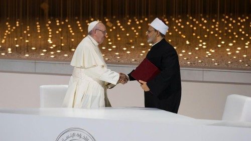 El Papa participará de la primera celebración del Día de la Fraternidad Humana El Papa participará de la primera celebración del Día de la Fraternidad Humana