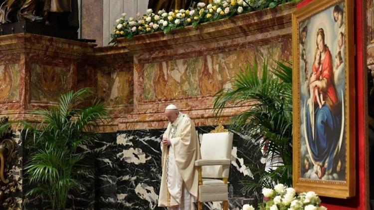 El Papa resaltó la alegría del Señor Resucitado en la misa del Domingo de Pascua El Papa resaltó la alegría del Señor Resucitado en la misa del Domingo de Pascua