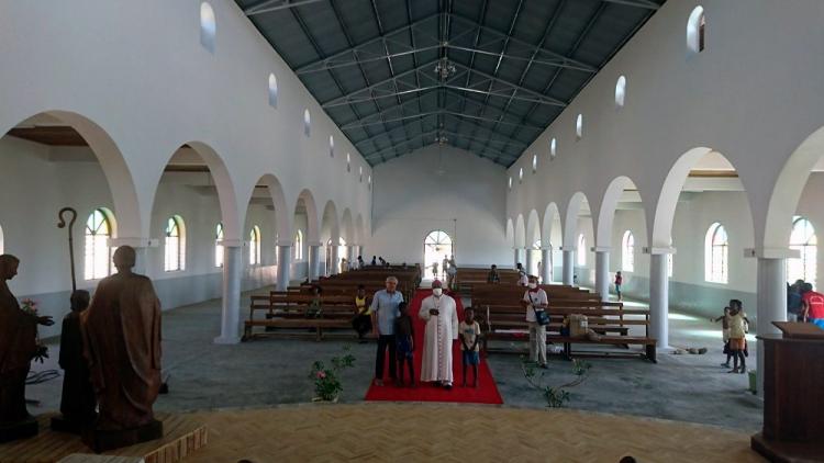 El Papa se une a la bendición de una nueva catedral en Madagascar El Papa se une a la bendición de una nueva catedral en Madagascar