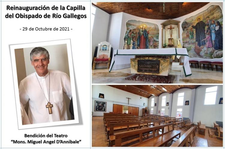 El teatro del obispado de Río Gallegos llevará el nombre de Mons. D'Annibale El teatro del obispado de Río Gallegos llevará el nombre de Mons. D'Annibale