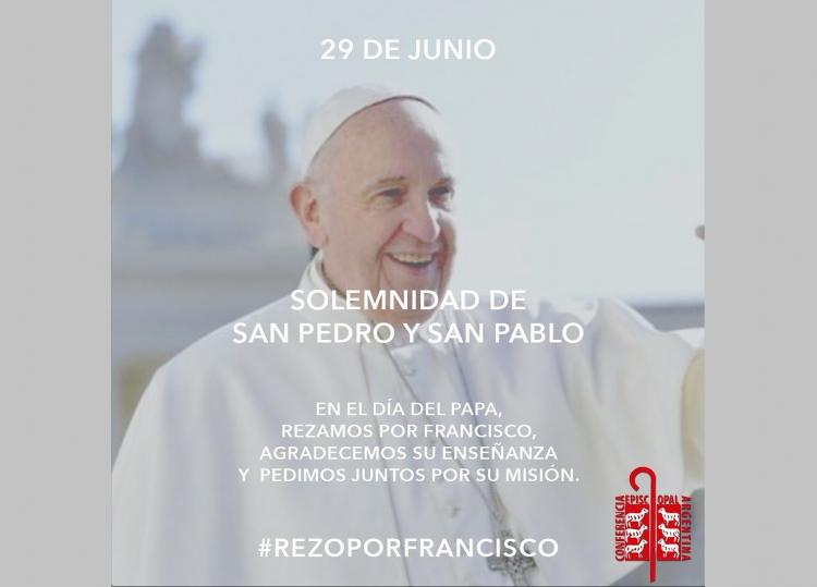 En el día de San Pedro y San Pablo, la Iglesia argentina reza por Francisco En el día de San Pedro y San Pablo, la Iglesia argentina reza por Francisco