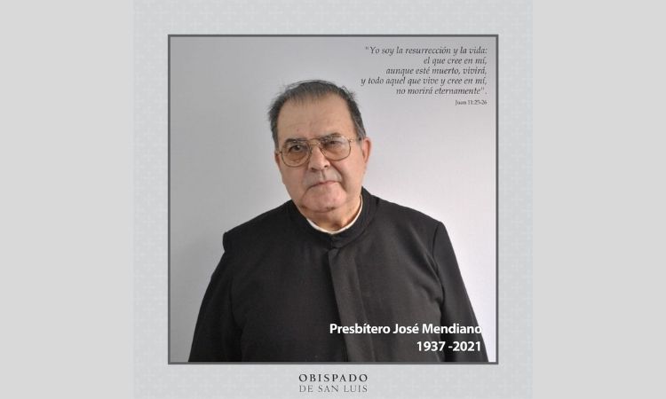 Falleció por Covid un sacerdote de San Luis Falleció por Covid un sacerdote de San Luis