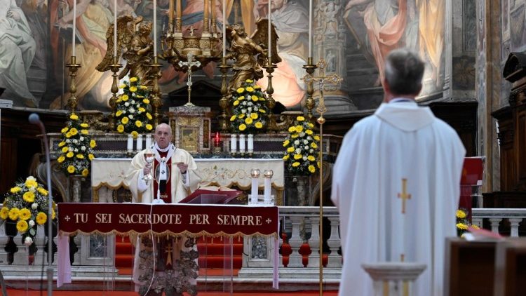 Fiesta de la Misericordia: El Papa celebrará la misa en Santo Spirito en Sassia Fiesta de la Misericordia: El Papa celebrará la misa en Santo Spirito en Sassia