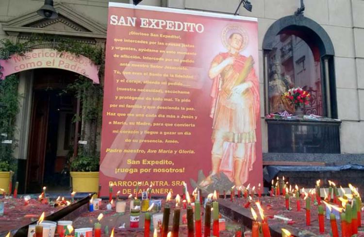 Fiestas de San Expedito: Santuario cerrado a los devotos y celebración virtual Fiestas de San Expedito: Santuario cerrado a los devotos y celebración virtual