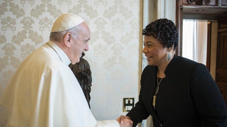 Francisco recordó a Martin Luther King y llamó a la armonía y la igualdad Francisco recordó a Martin Luther King y llamó a la armonía y la igualdad