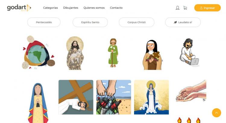 Godart, un espacio que reúne a los dibujantes católicos Godart, un espacio que reúne a los dibujantes católicos
