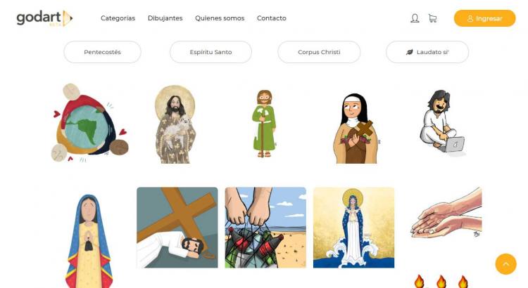 Godart, un espacio que reúne a los dibujantes católicos