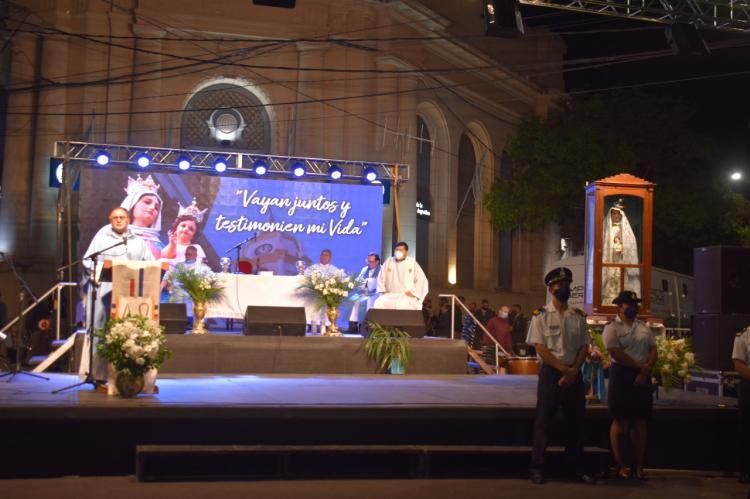 Goya honró a la Virgen del Rosario, titular de la catedral