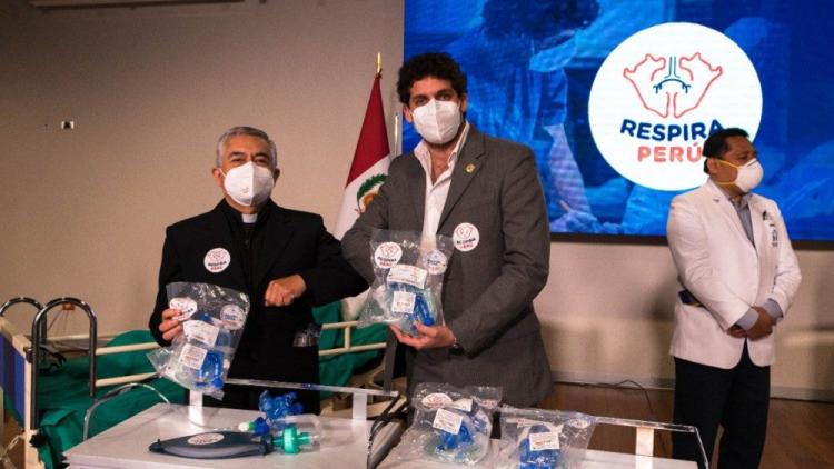 Importante recaudación de "Respira Perú" para producción de oxígeno Importante recaudación de "Respira Perú" para producción de oxígeno