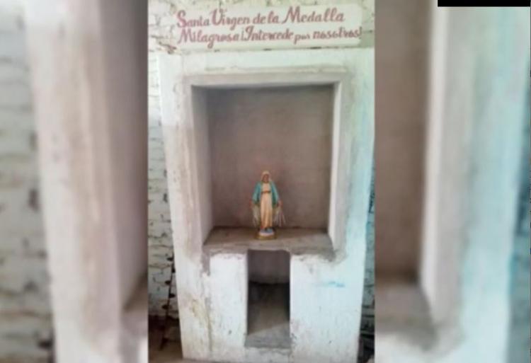 Inauguraron un habitáculo de la Virgen de la Medalla Milagrosa en una cárcel Inauguraron un habitáculo de la Virgen de la Medalla Milagrosa en una cárcel