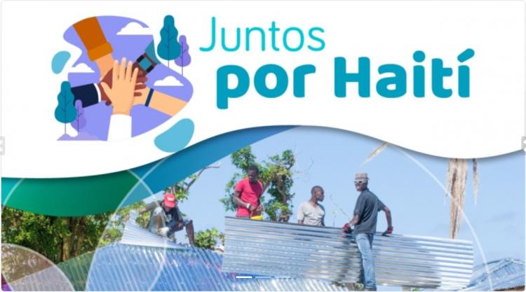 "Juntos por Haití": Campaña solidaria en apoyo del pueblo haitiano "Juntos por Haití": Campaña solidaria en apoyo del pueblo haitiano