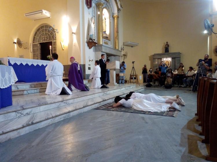 La arquidiócesis de Corrientes tiene tres nuevas vírgenes consagradas La arquidiócesis de Corrientes tiene tres nuevas vírgenes consagradas
