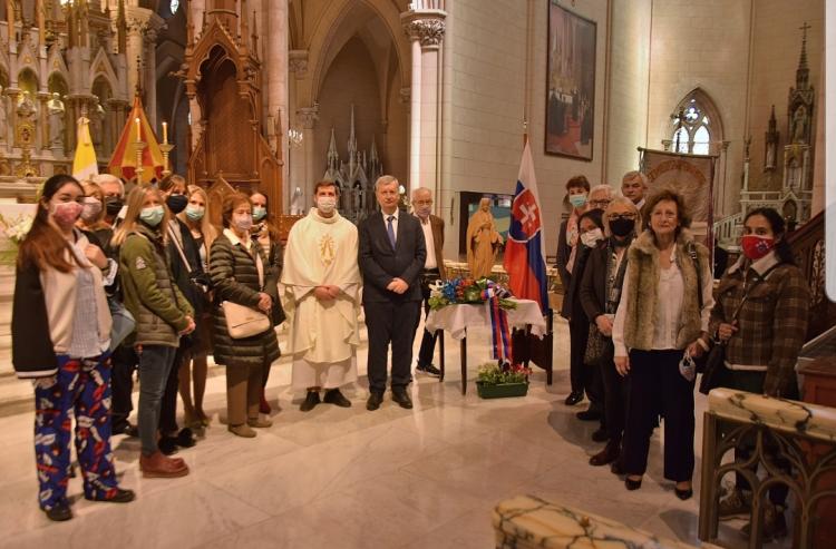 La comunidad eslovaca en la Argentina celebró a su patrona en Luján La comunidad eslovaca en la Argentina celebró a su patrona en Luján