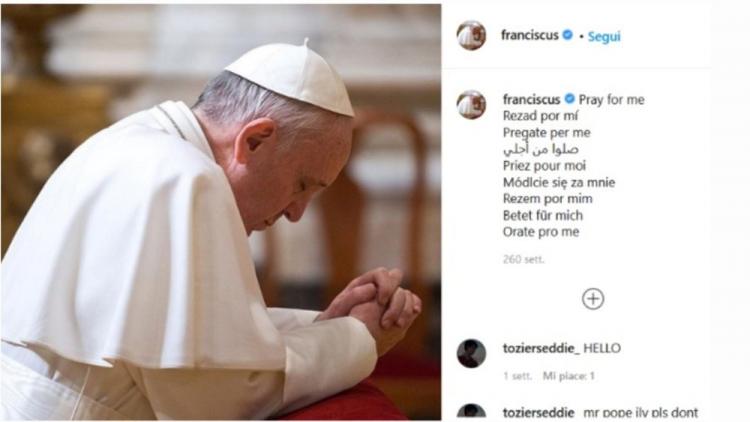 La cuenta de Instagram del papa Francisco cumple cinco años: "Deseo caminar con ustedes" La cuenta de Instagram del papa Francisco cumple cinco años: "Deseo caminar con ustedes"