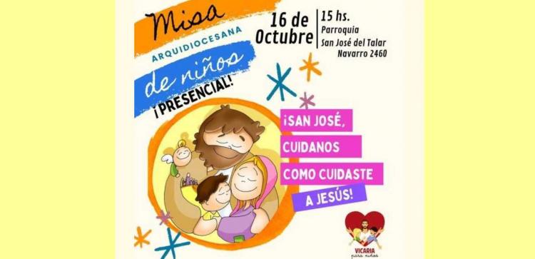 Los niños de Buenos Aires volverán a tener su misa presencial Los niños de Buenos Aires volverán a tener su misa presencial