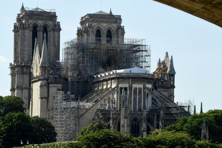 La Notre Dame de París da paso a su reconstrucción La Notre Dame de París da paso a su reconstrucción