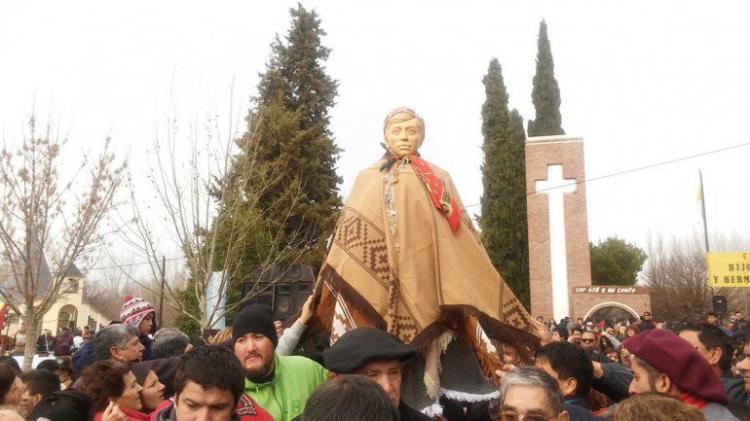 La peregrinación a Chimpay se suspendió debido a la situación sanitaria La peregrinación a Chimpay se suspendió debido a la situación sanitaria