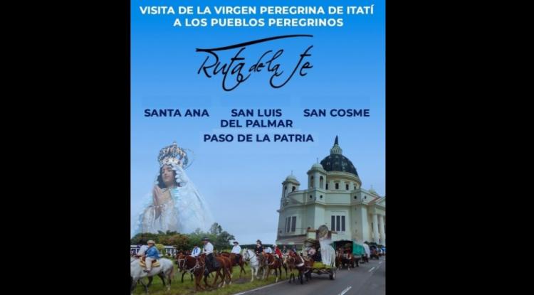 La Peregrinación de los Tres Pueblos a Itatí se desarrolla de manera virtual La Peregrinación de los Tres Pueblos a Itatí se desarrolla de manera virtual