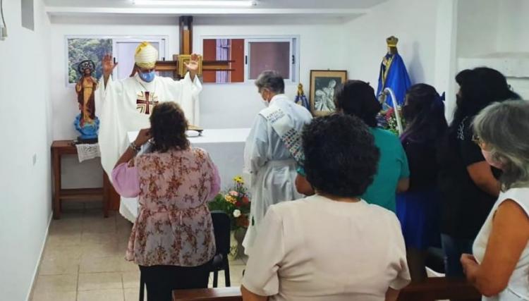 La Virgen acompaña a enfermos y trabajadores del hospital de Eldorado La Virgen acompaña a enfermos y trabajadores del hospital de Eldorado