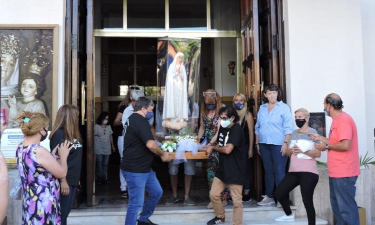 La Virgen de Fátima se despidió de Avellaneda-Lanús La Virgen de Fátima se despidió de Avellaneda-Lanús
