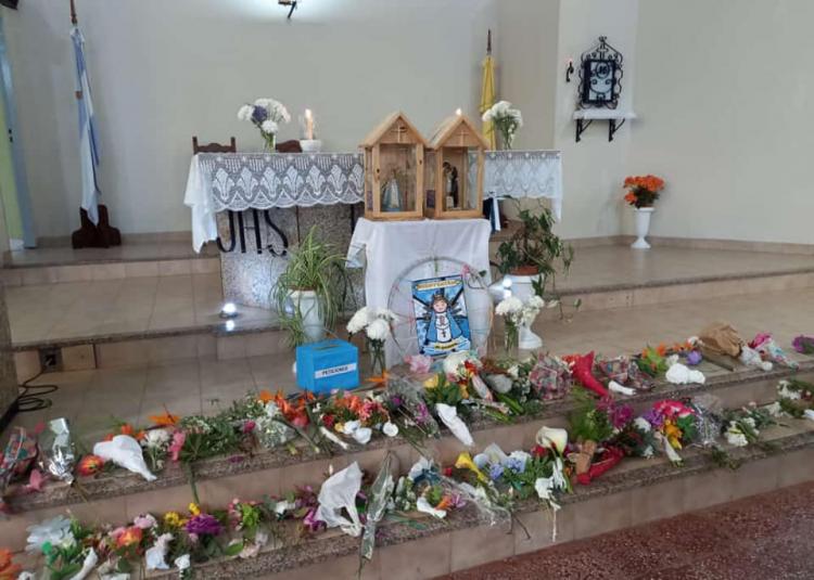 La Virgen peregrina de Cáritas visitó la arquidiócesis de Paraná La Virgen peregrina de Cáritas visitó la arquidiócesis de Paraná