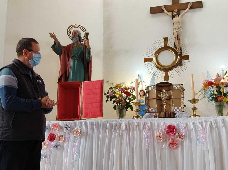 Las reliquias del beato Carlo Acutis ya recorren la diócesis de Río Cuarto Las reliquias del beato Carlo Acutis ya recorren la diócesis de Río Cuarto