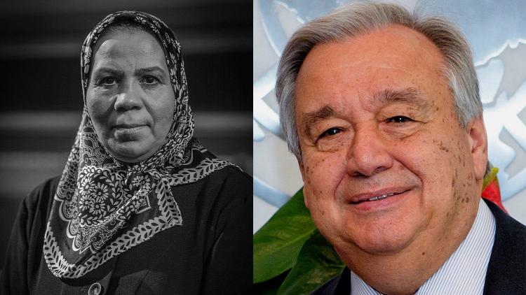 Latifa Ibn Ziaten y Guterres, ganadores del Premio Zayed 2021 a la Fraternidad Humana Latifa Ibn Ziaten y Guterres, ganadores del Premio Zayed 2021 a la Fraternidad Humana