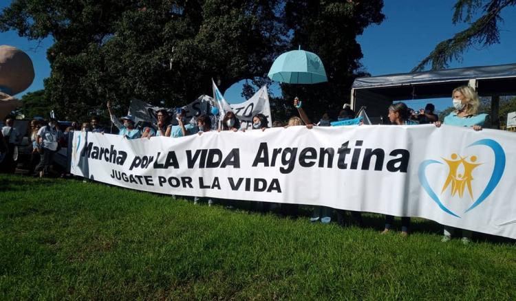 Los argentinos se unieron en una nueva "Marcha por la Vida" Los argentinos se unieron en una nueva "Marcha por la Vida"