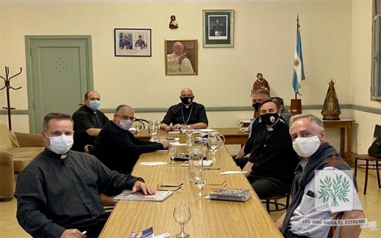 Los capellanes mayores tuvieron su primera reunión del 2021