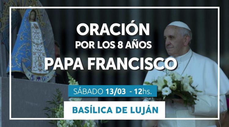 Los movimientos populares rezan por el Papa en Luján Los movimientos populares rezan por el Papa en Luján