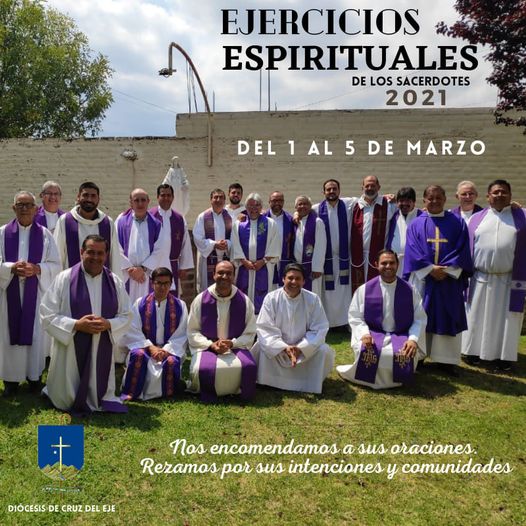 Los sacerdotes de Cruz del Eje realizan sus Ejercicios Espirituales anuales Los sacerdotes de Cruz del Eje realizan sus Ejercicios Espirituales anuales