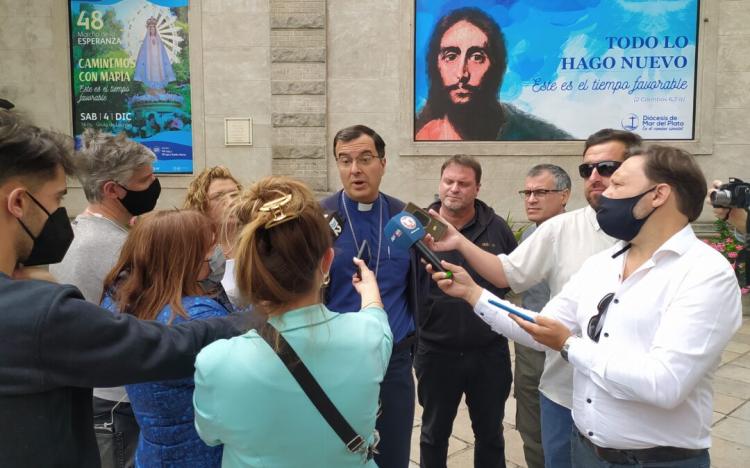 Marcha de la Esperanza: "Con la compañía de la Virgen todo se puede" Marcha de la Esperanza: "Con la compañía de la Virgen todo se puede"