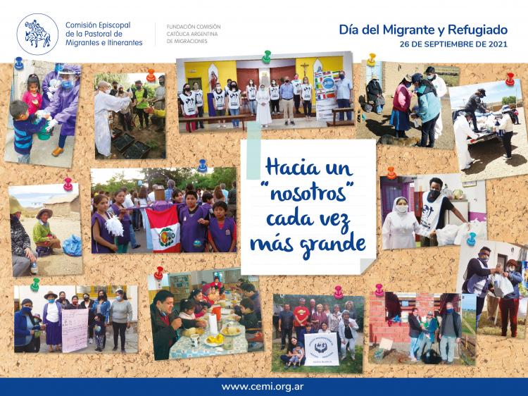 Migrantes: "Hacia un 'nosotros' cada vez más grande" Migrantes: "Hacia un 'nosotros' cada vez más grande"
