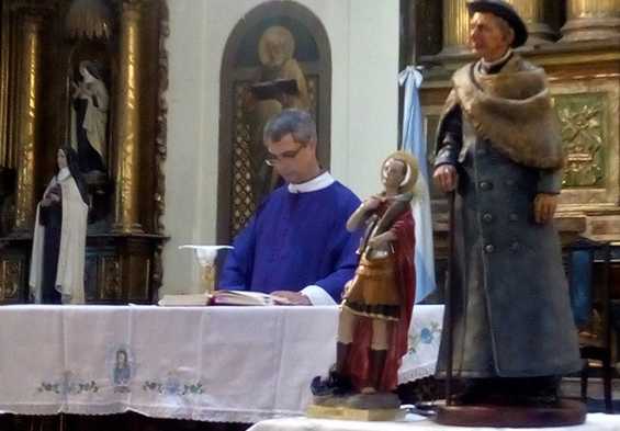 Mons. Baliña entronizará imagen del Santo Cura Brochero Mons. Baliña entronizará imagen del Santo Cura Brochero