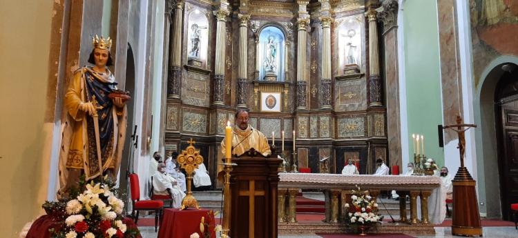 Mons. Barba: A imagen de San Luis, hacer visible el amor de Dios