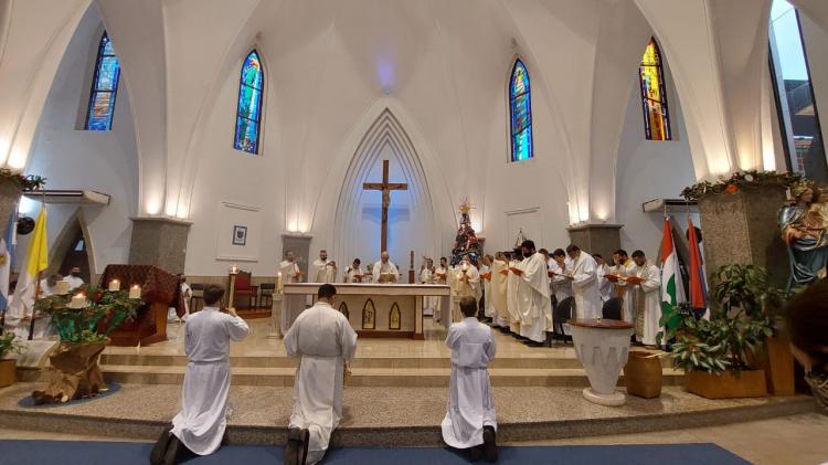 Mons. Bitar ordenó un sacerdote para Oberá