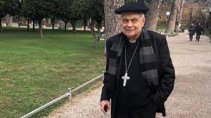 Mons. Casaretto da el último adiós a su amigo Mons. Bianchi Di Cárcano Mons. Casaretto da el último adiós a su amigo Mons. Bianchi Di Cárcano