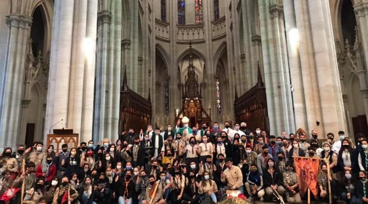 Mons. Fernández a los scouts: estén "siempre listos" para servir Mons. Fernández a los scouts: estén "siempre listos" para servir