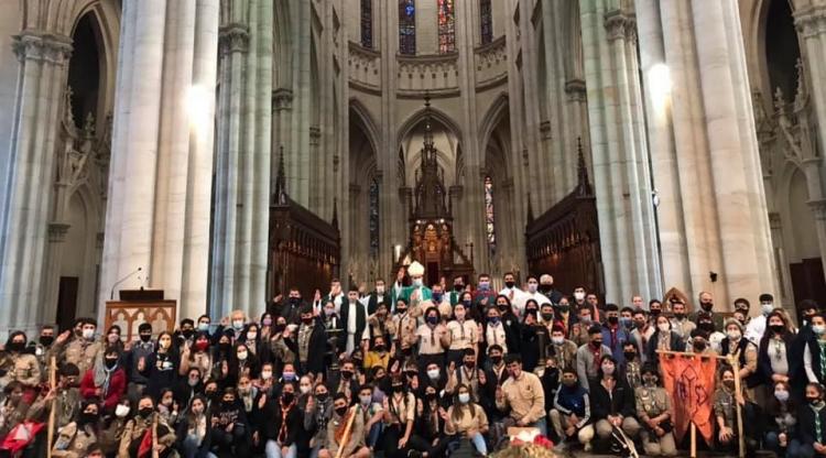 Mons. Fernández a los scouts: estén "siempre listos" para servir