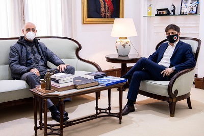 Mons. Fernández y Kicillof dialogaron sobre la realidad provincial en pandemia Mons. Fernández y Kicillof dialogaron sobre la realidad provincial en pandemia