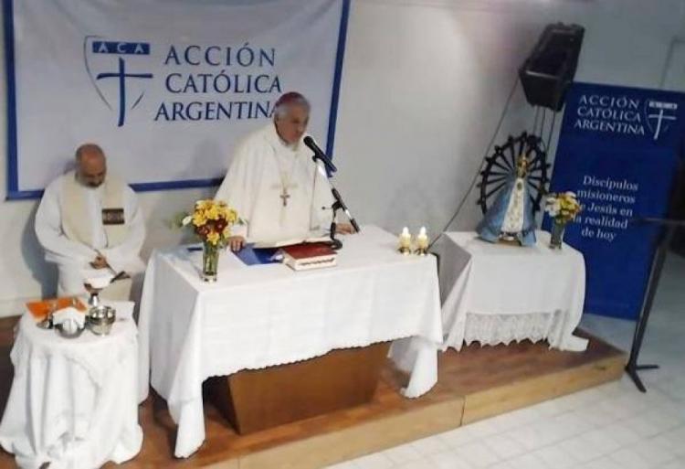 Mons. García pide a la Acción Católica ser Iglesia en salida y abrazar a todos Mons. García pide a la Acción Católica ser Iglesia en salida y abrazar a todos