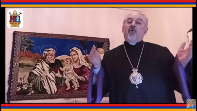 Mons. Hakimian trae un nuevo anuncio de Navidad a la comunidad armenia católica Mons. Hakimian trae un nuevo anuncio de Navidad a la comunidad armenia católica