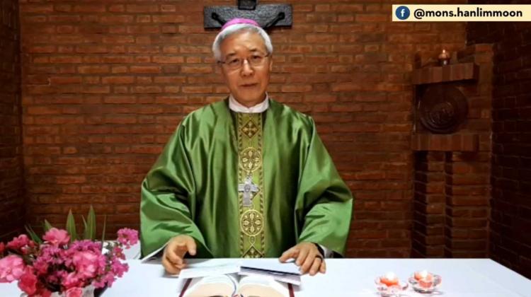 Mons. Han Lim Moon: "Orar y trabajar por el Reino" Mons. Han Lim Moon: "Orar y trabajar por el Reino"