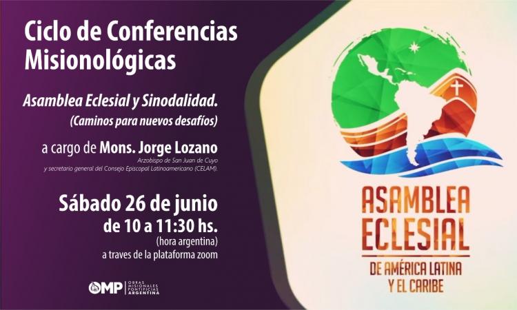 Mons. Lozano participará del Ciclo de Conferencias Misionológicas Mons. Lozano participará del Ciclo de Conferencias Misionológicas