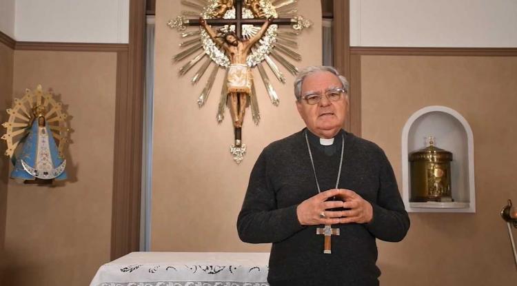 Mons. Ojea: "Dejémonos mirar por el amor y la ternura de Jesús"