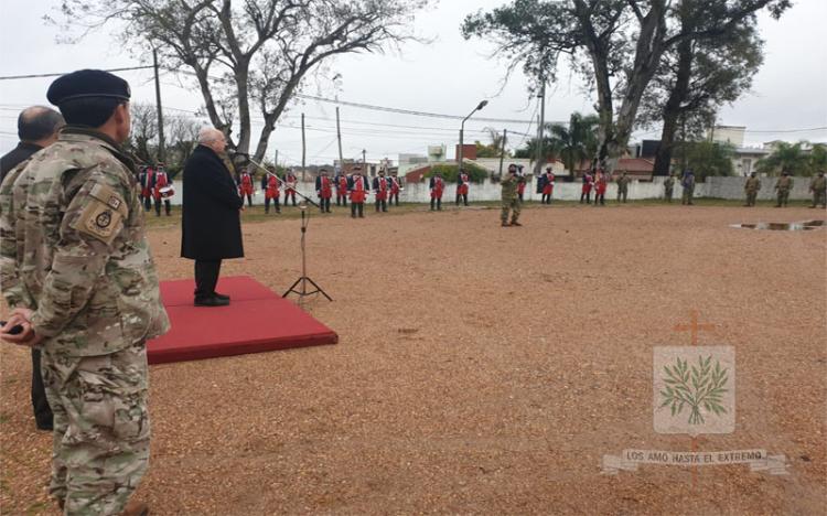 Mons. Olivera realizó una visita pastoral a Concordia Mons. Olivera realizó una visita pastoral a Concordia